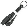 Brise Vitre/Coupe ceinture Noir ResQme