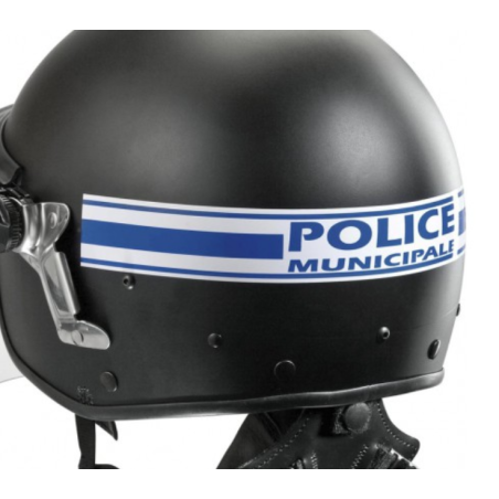 Décor casque Police Municipale MSA Gallet