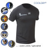 Tee Shirt CoolDry anti-humidité Noir GENDARMERIE Agréé DGGN