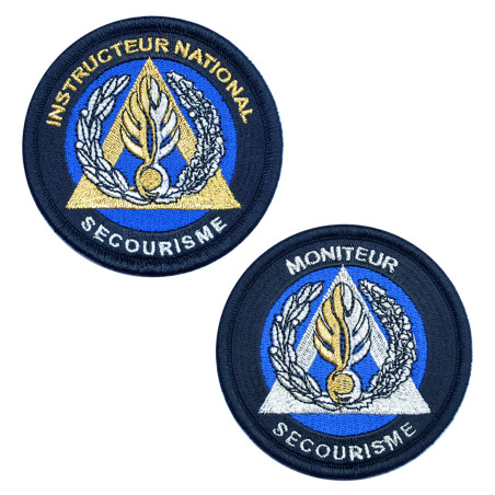 Écusson Secourisme Gendarmerie 