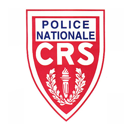 Écusson de Poitrine Police Nationale CRS 