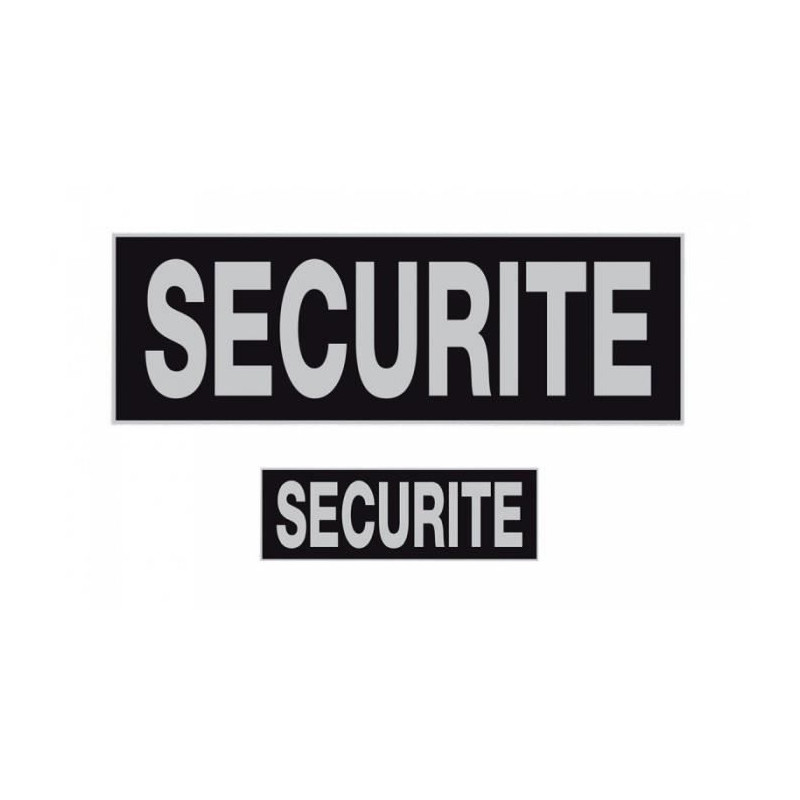 Bandeau SECURITE Rétro-réfléchissant inversé 