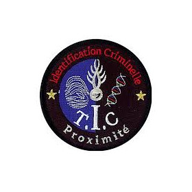 Écusson Technicien Identification Criminelle Proximité 