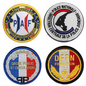 Écusson Rond Police Nationale