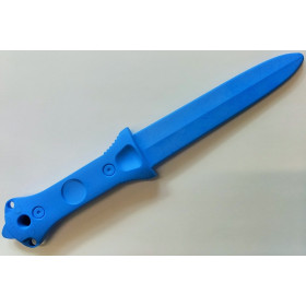Couteau Entraînement Bleu