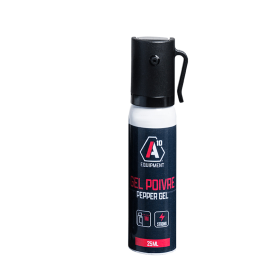 Aérosol Lacrymogène A10 Equipment Anti-agression Gel Poivre - 25 ml