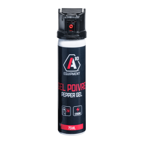 Aérosol Lacrymogène A10 Equipment Anti-agression Gel Poivre - 75 ml