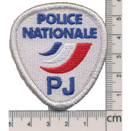 Écusson Police nationale - Taille : Mini pour Gilet Inter PJ 