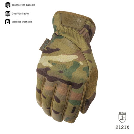 Gants FastFit Tactical Multicam