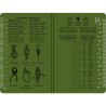 Modestone NOTEBOOK Military Vert 210 x 297mm A4 - Vert