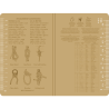 MODESTONE NOTEPAD Military Tan 76 x 130mm - Tan