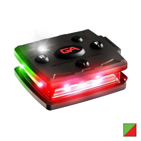 Micro-lampe LED portative de sécurité (rouge/vert)