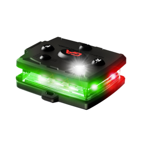 Micro-lampe LED portative de sécurité (rouge/vert)
