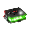 Micro-lampe LED portative de sécurité (rouge/vert)