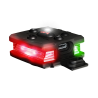 Micro-lampe LED portative de sécurité (rouge/vert)