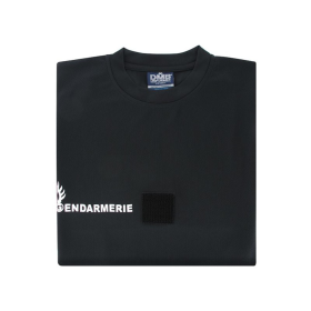 Tee Shirt Respirant DMB Uniformes Imprimé GENDARMERIE - Noir