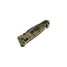 Couteau CAC S200 Mixte Toxifié - 3 fonctions - Kaki