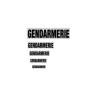 Bandeau  GENDARMERIE Rétro-Réfléchissant