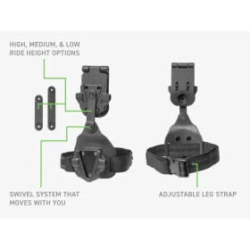 Plaque de cuisse RAPID FORCE Swivel - Sangle Taq-Strap / Clip de ceinture