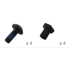 Vis et Inserts pour casques série TC500 et TC800