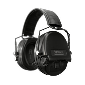 Casque Anti-Bruit actif Sordin - Suprême Pro X SFA - Noir Serre-tête Cuir
