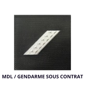 Galon de Poitrine Gendarmerie Départementale - Plastifié