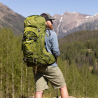 Sac à Dos de Trekking Osprey Aether 55 Garlic Mustard Green L/XL - 58L