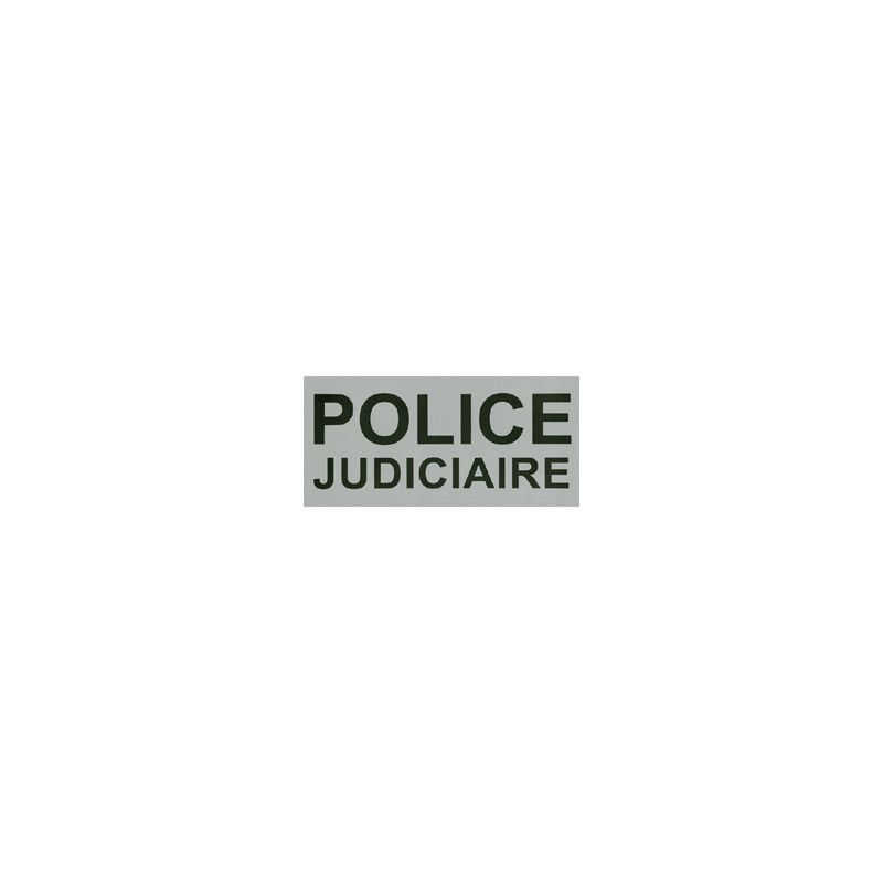 Bandeau Police Judiciaire Rétro-réfléchissant 