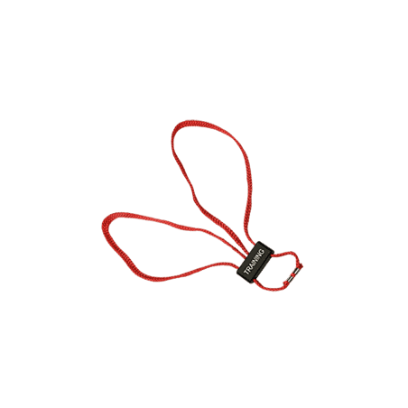Menottes textile d'Entraînement rouge Euro Security Prod.