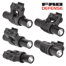 Montage orientable pour lampe tactique FAB Defense